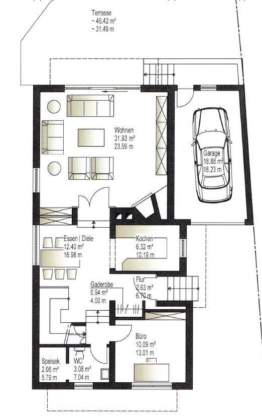 Grundriss Erdgeschoss