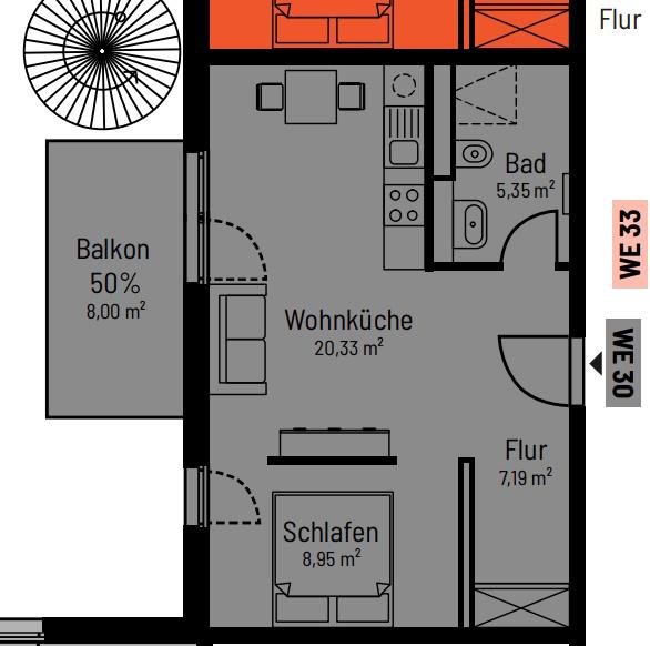 Klein aber fein - 1,5 - Zimmer Apartment in Berlin - Köpenick - Photo 4