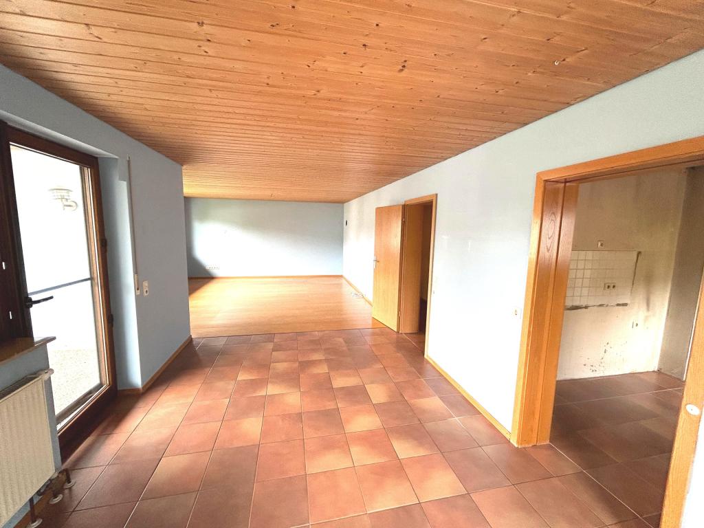 Blick in den Wohn-Essbereich