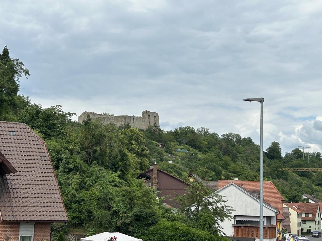 Blick vom Balkon im DG