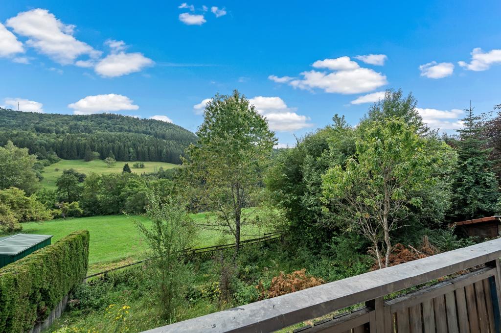 Aussicht vom Balkon