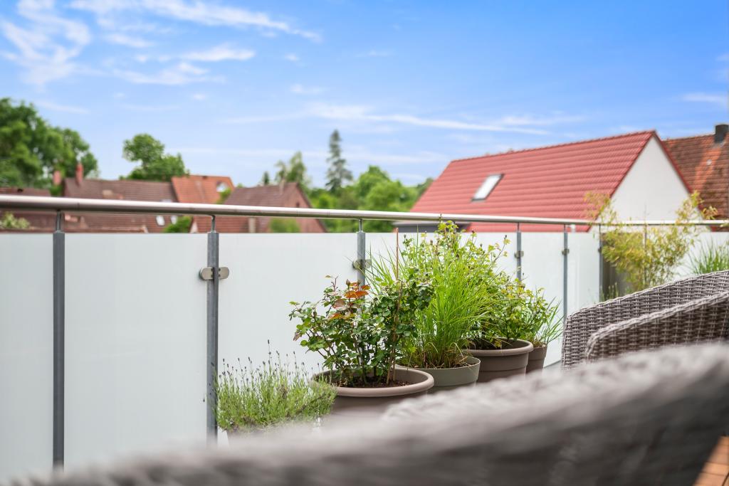 Gepflegte Dachterrasse