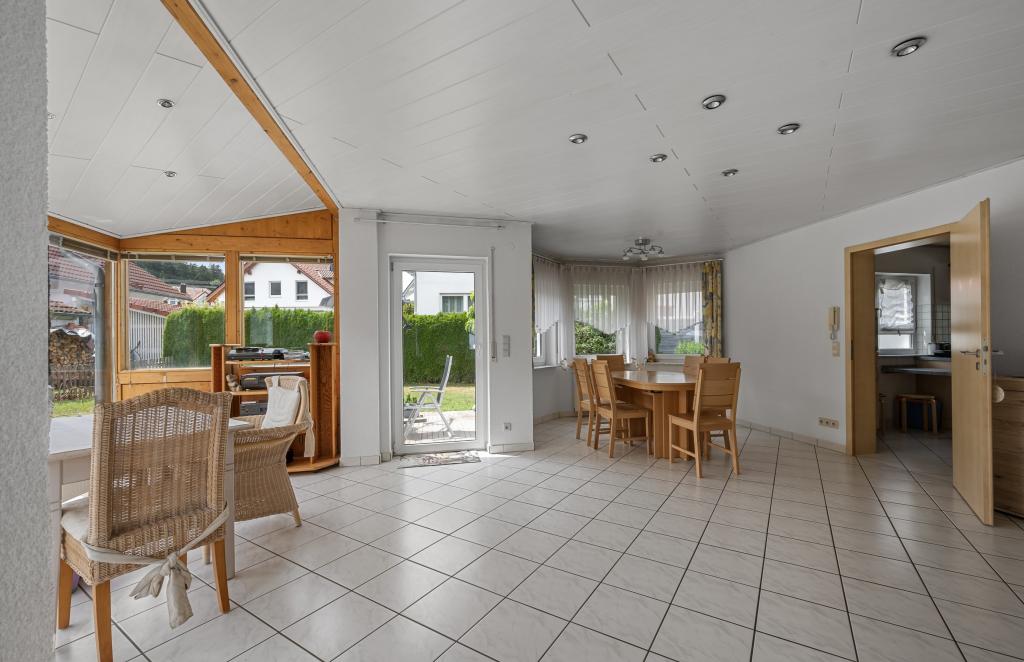 Esszimmer + Wintergarten