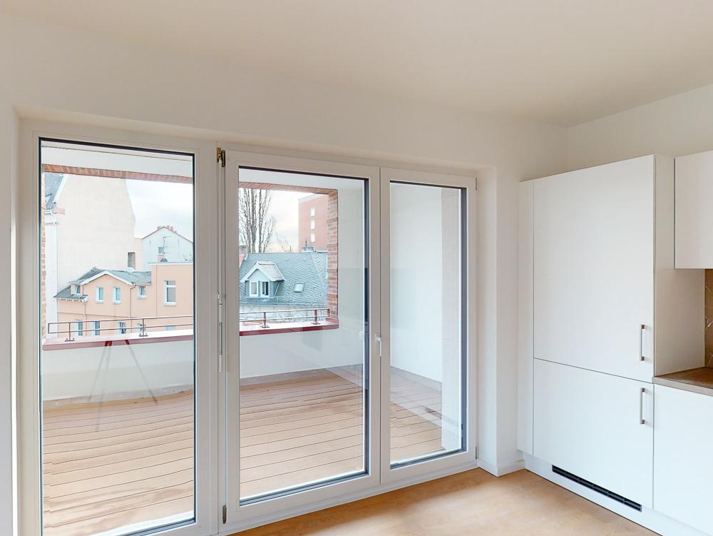 Loggia (Musterwohnung)