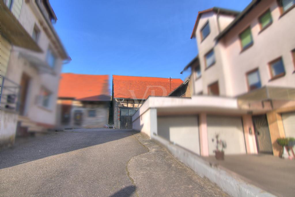 Zugang Grundstück 