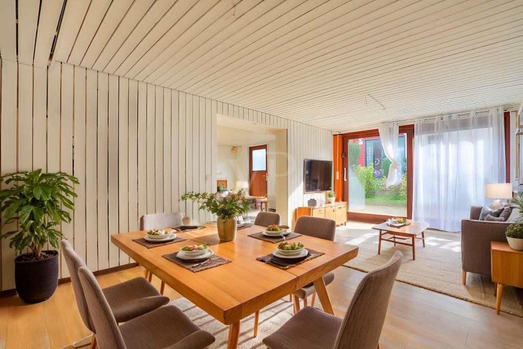 Wohnzimmer Einliegerwohnung mögliche Möblierung 