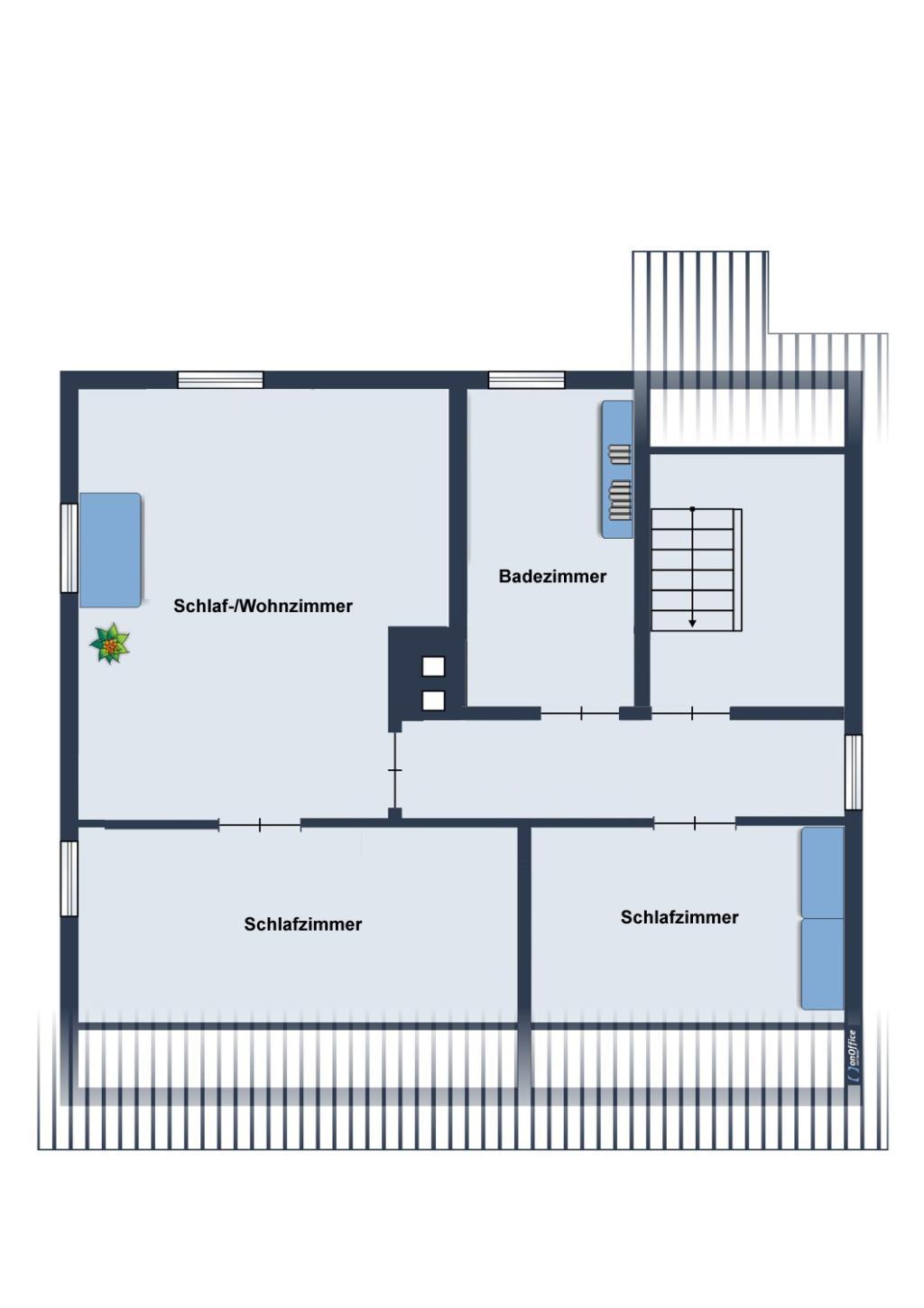 Grundriss DG