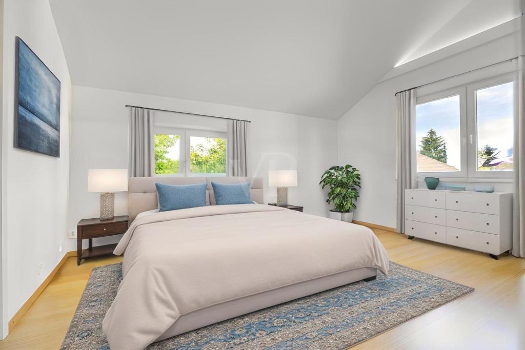 Schlafzimmer mögliche Möblierung