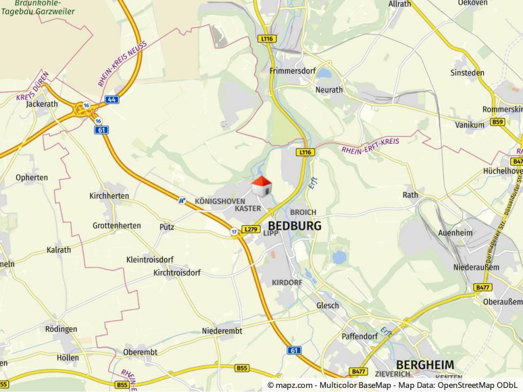 Kartenausschnitt