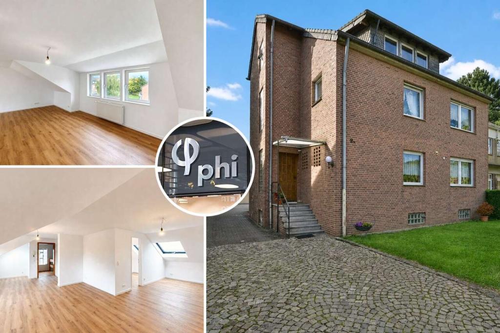 PHI AACHEN - Einziehen und wohlfühlen: Modernisiertes Dachgeschoss-Apartment in Eschweiler! - Photo 2
