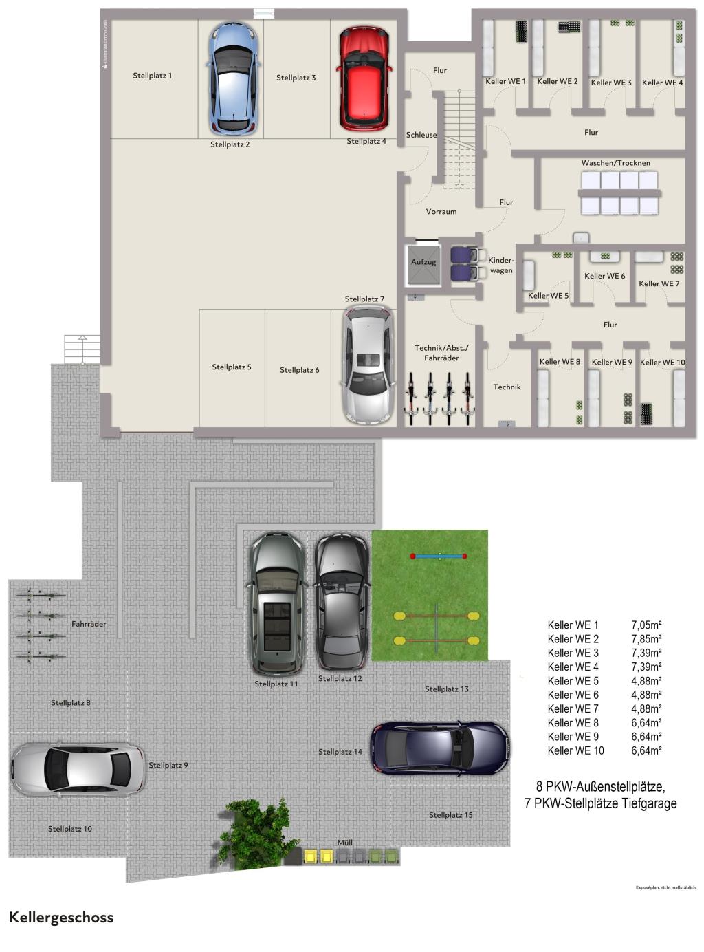 Grundriss Kellergeschoss