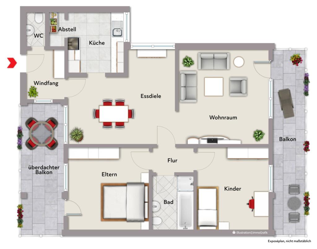 Traumwohnung im Herzen von Brilon- sofort bezugsfrei! - Foto 1