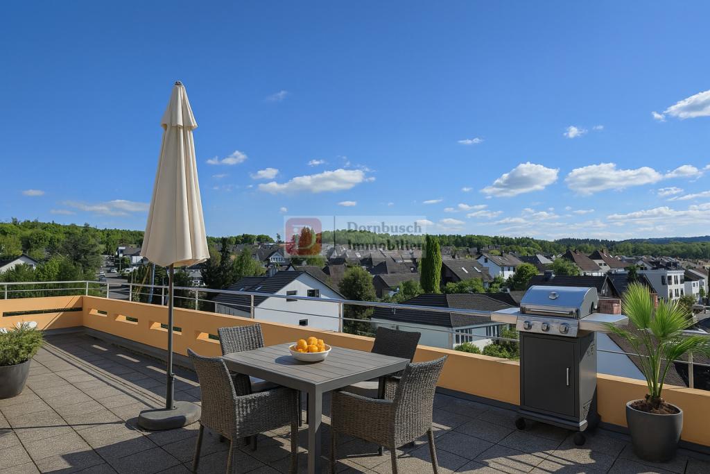 Terrassenansicht  - Virtual Staging
