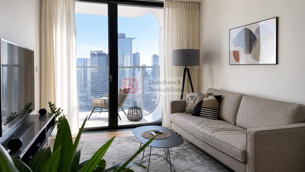Top!! Grand Tower - voll möblierte 2-Zimmer-Wohnung mit EBK & Stellplatz - Photo 1