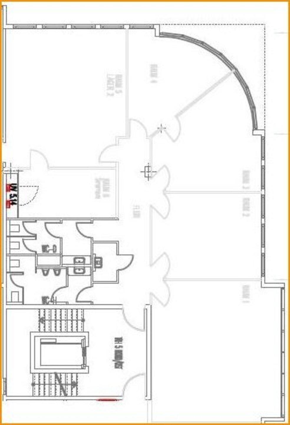 Grundriss Fläche Nr. 2a