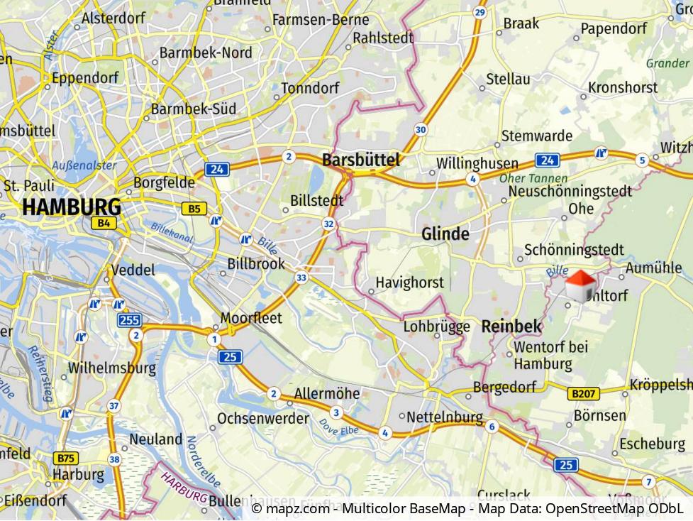 Makrolage - nur 35 Autominuten von HH-City entfernt!