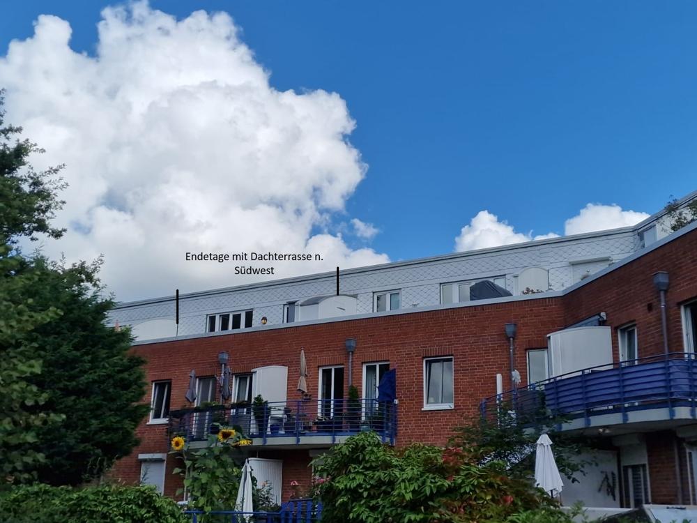 Endetage mit Dachterrasse