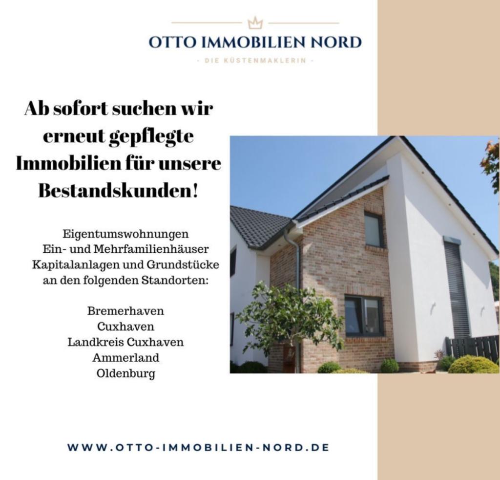 WIR SUCHEN IMMOBILIEN FÜR VORGEMERKTE KUNDEN !