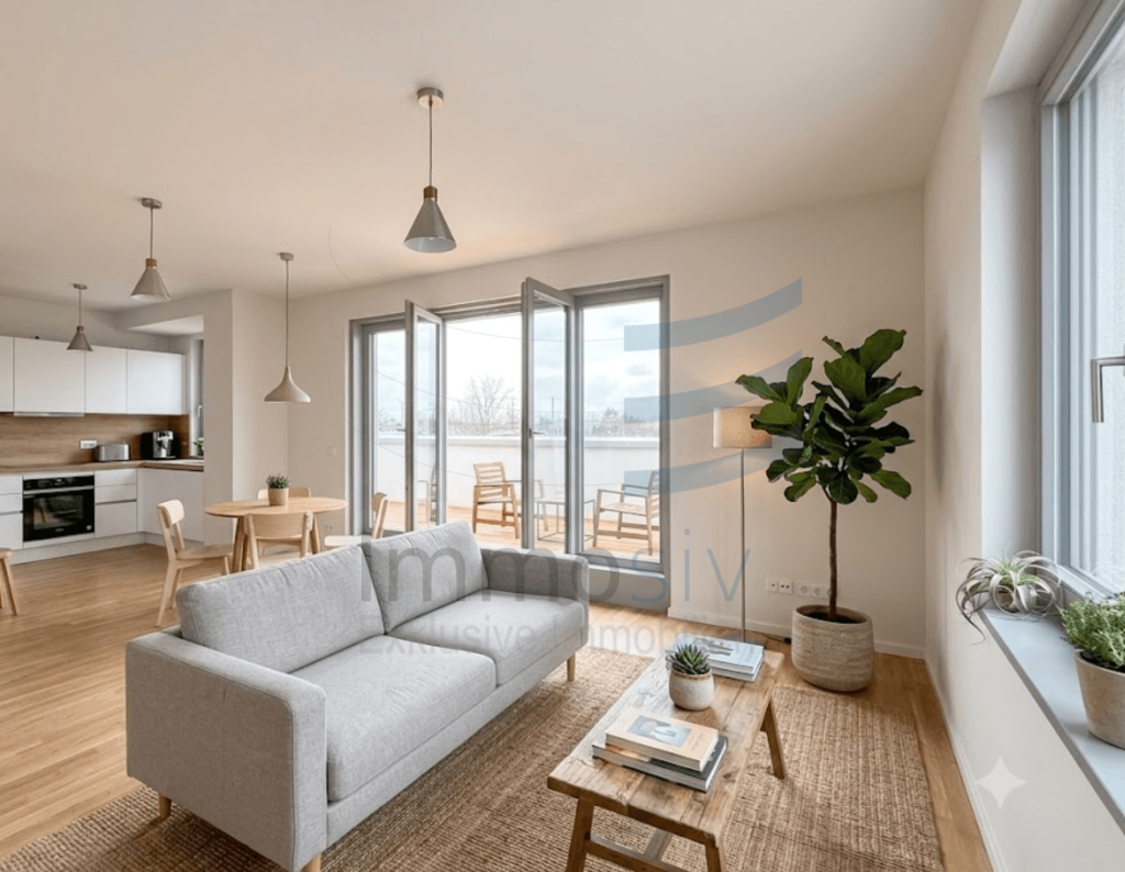Den Spätsommer im Penthouse mit großer Terrasse genießen! - Photo 4