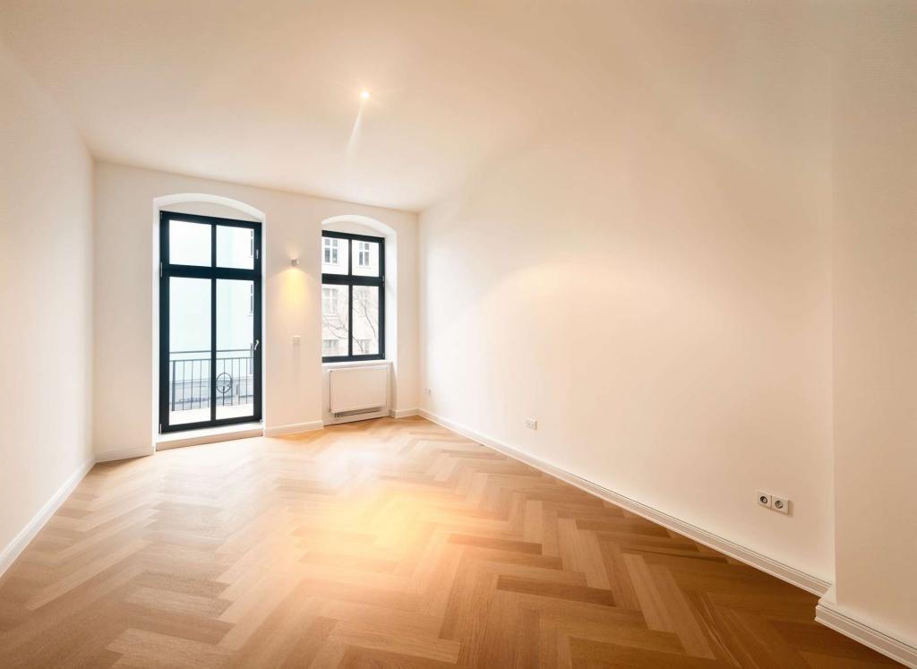 Stilvoll sanierte Altbauwohnung mit zwei Balkonen nahe der Schlossstraße - Foto 1