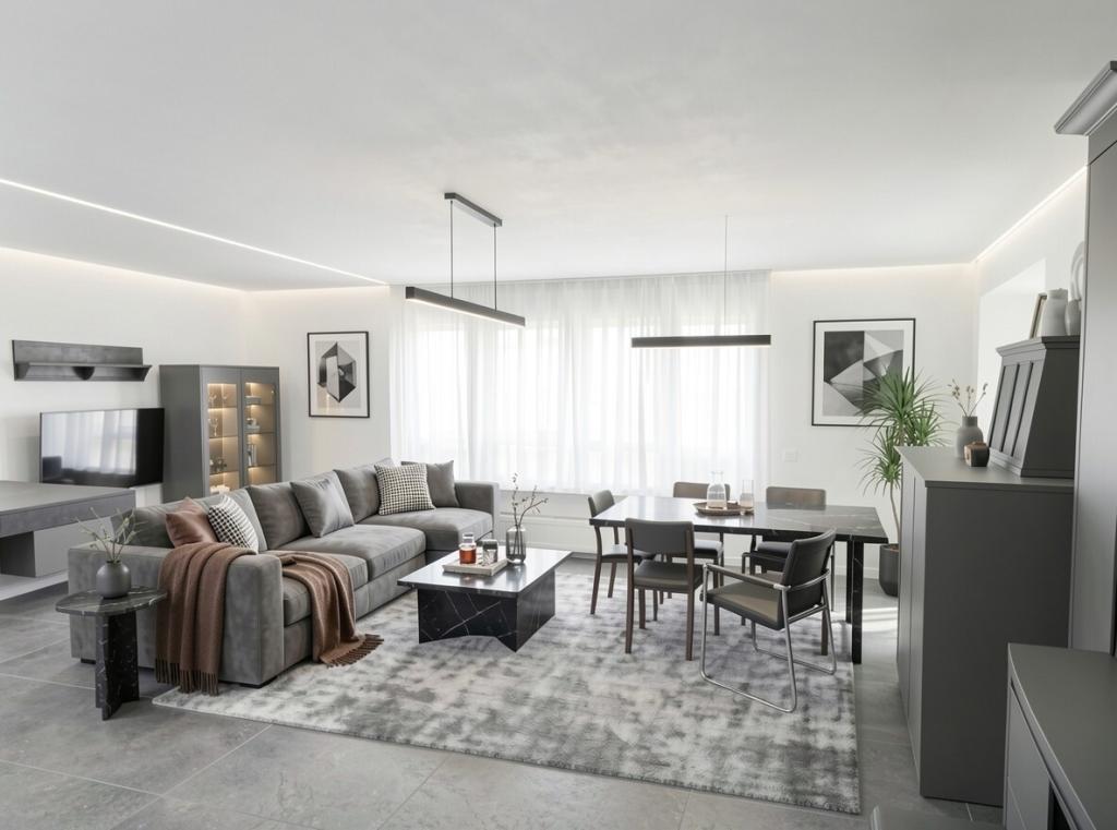 Großzügiges Wohnen auf einer Ebene – 5-Zimmer-Wohnung mit Wintergarten und sonnigem Garten - Foto 3