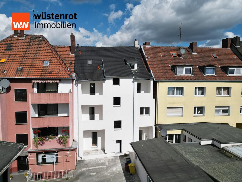 Drohnenansicht Hofseite