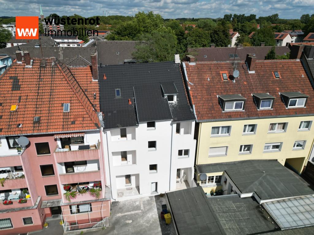 Drohnenansicht Hofseite