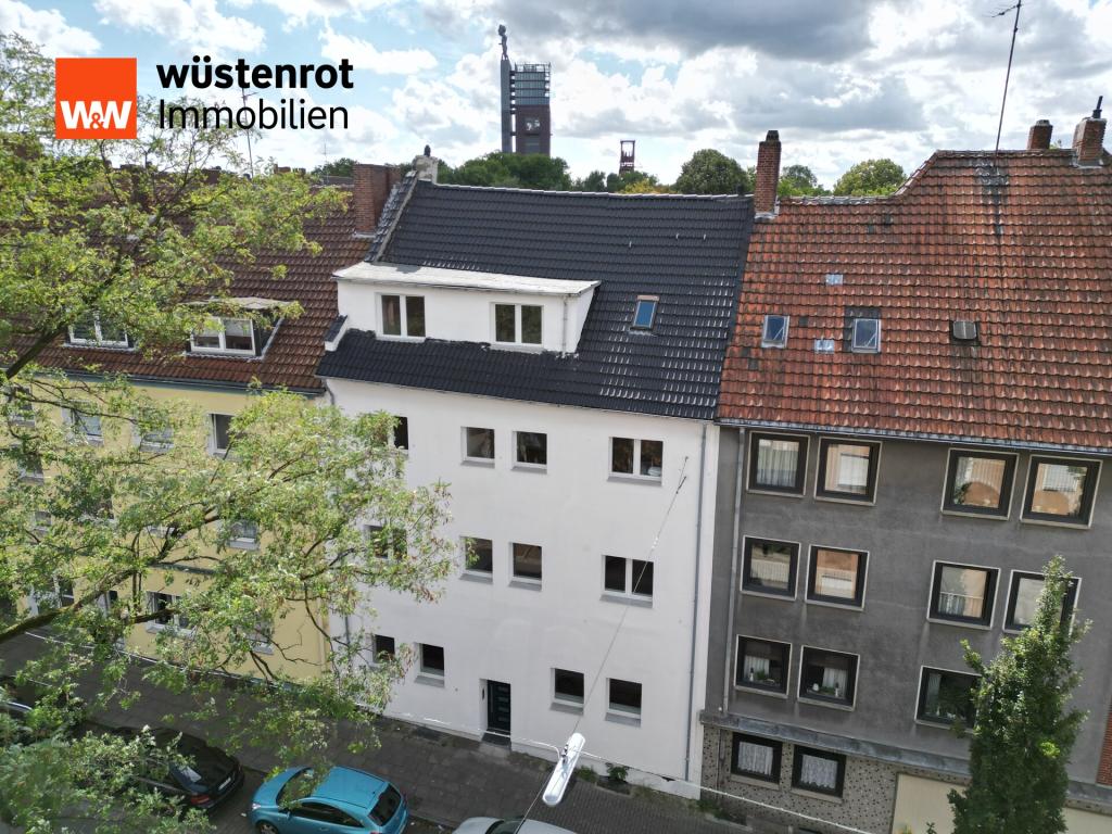 Drohnenansicht Straßeenseite