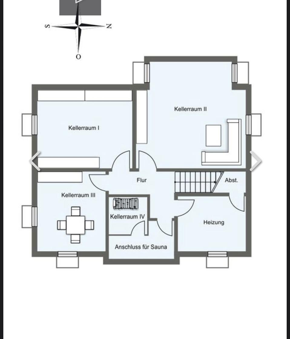 Grundriss UG:Keller