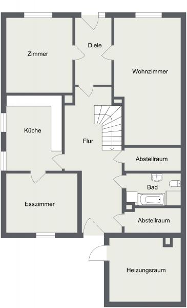 Grundriss Erdgeschoss
