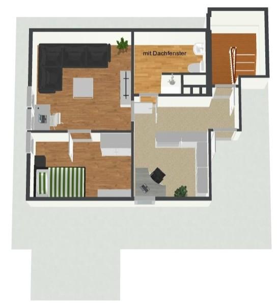 Grundriss Dachgeschoss