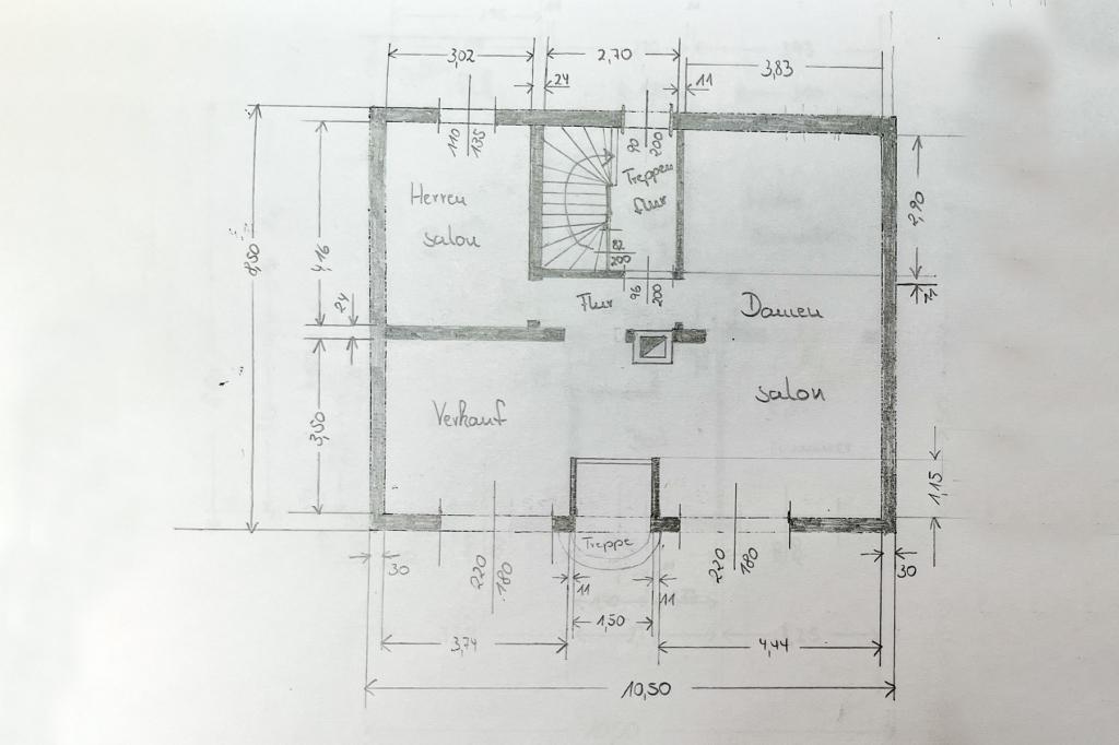GR EG Vorderhaus Gewerbe