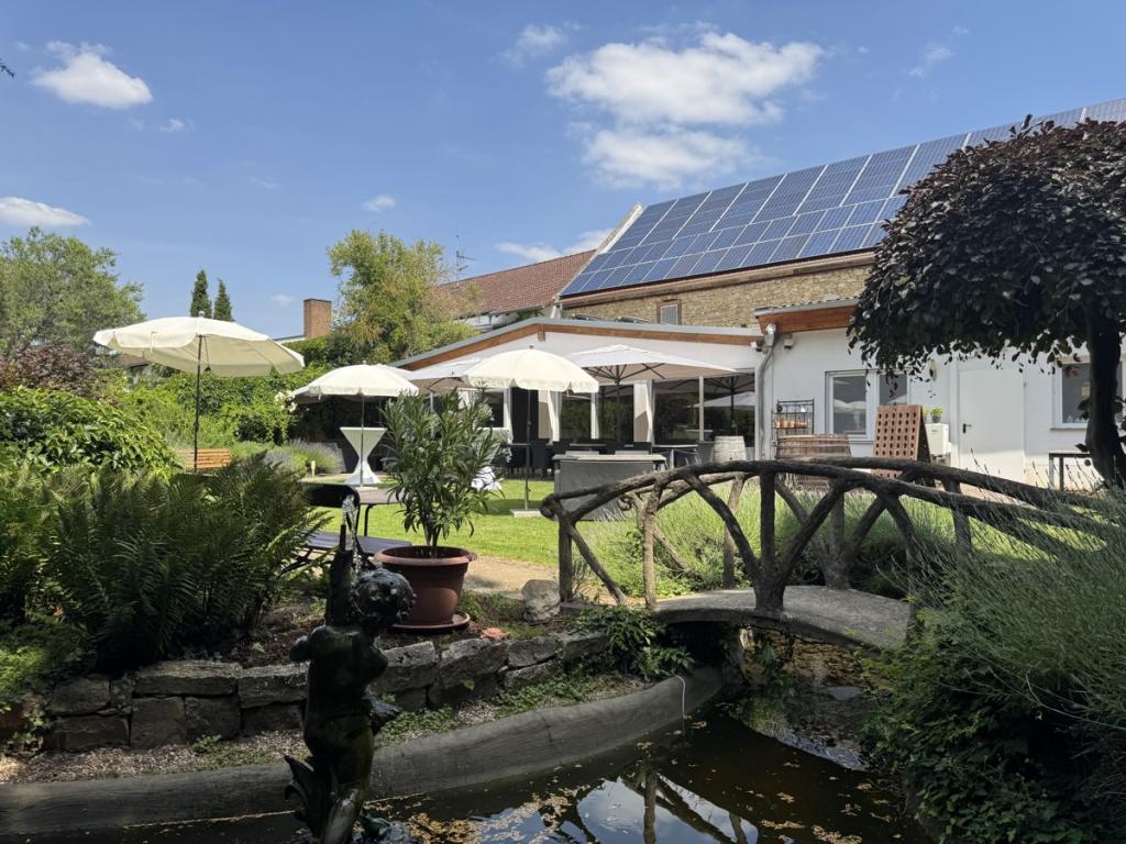 Gartenansicht Scheune