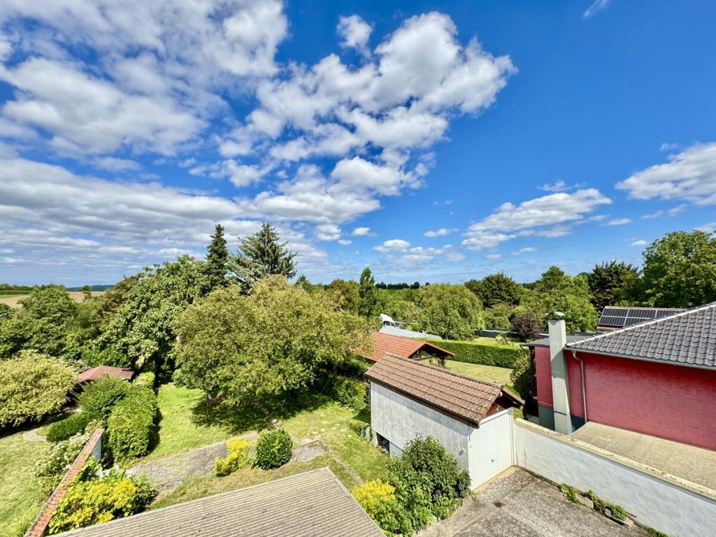 Blick vom Balkon
