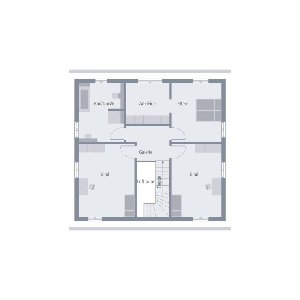 Grundriss Dachgeschoss