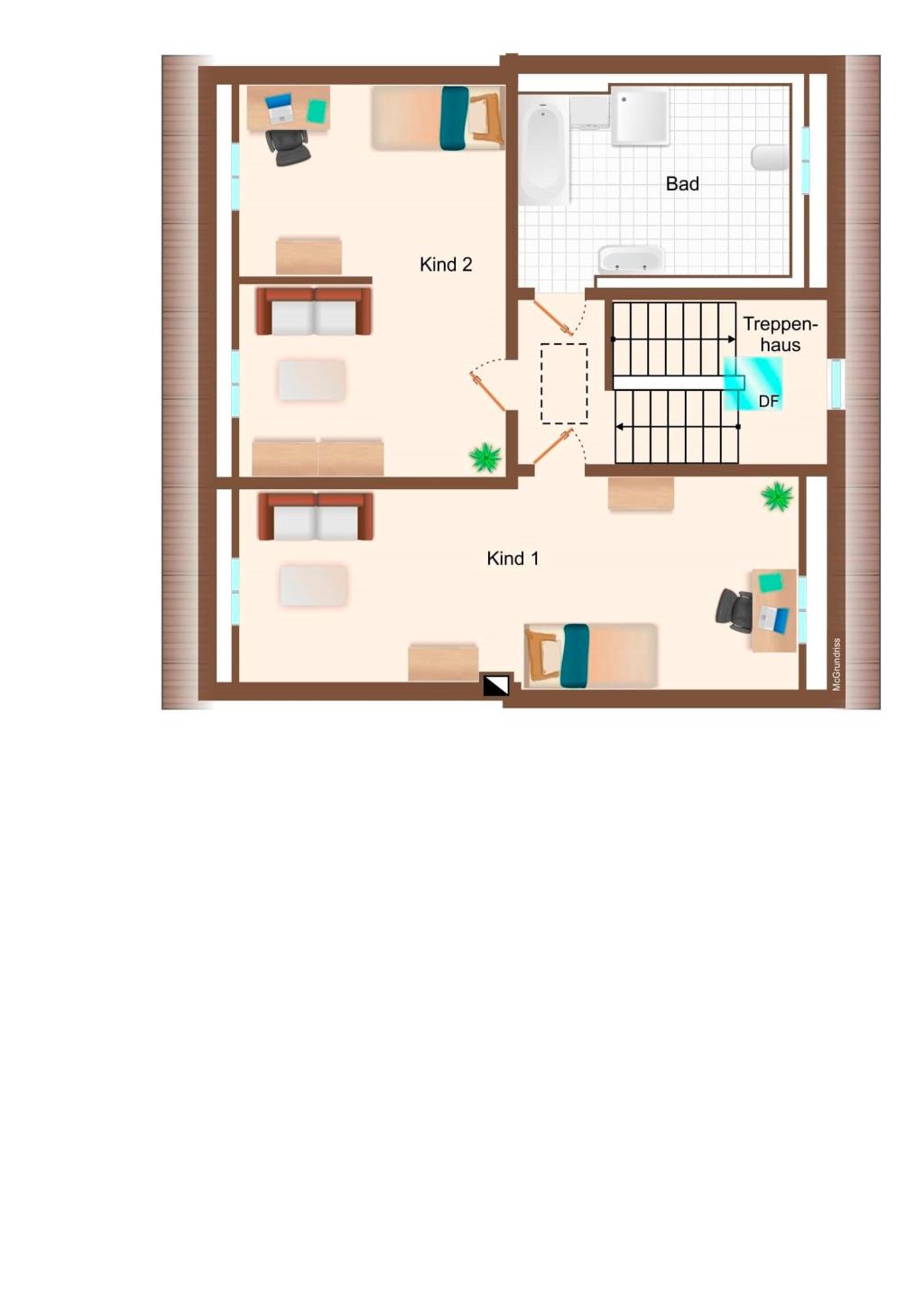 Grundriss Dachgeschoss