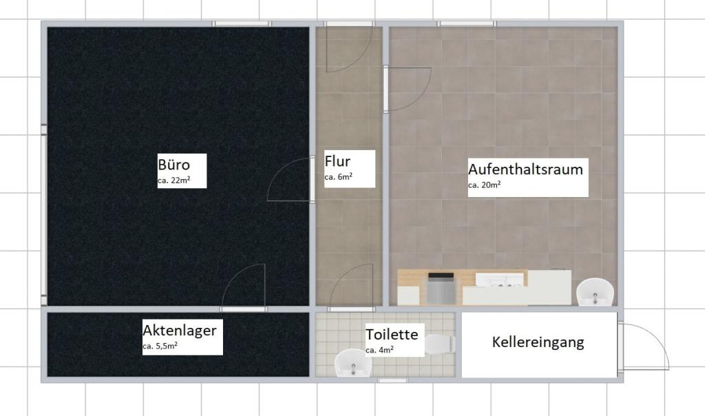Grundriss Plan Würfel