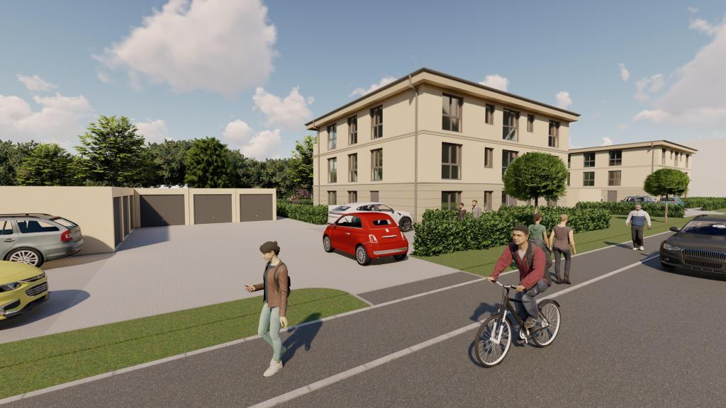 Haus B,C, Ansicht NO