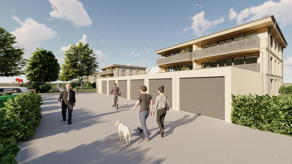 Haus A,B, Ansicht SO