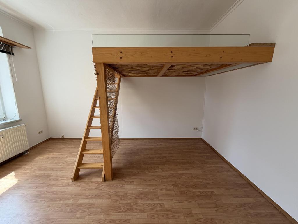 Ein-Raum-Wohnung mit Einbauküche und Hochbett in Zwickau - Foto 2