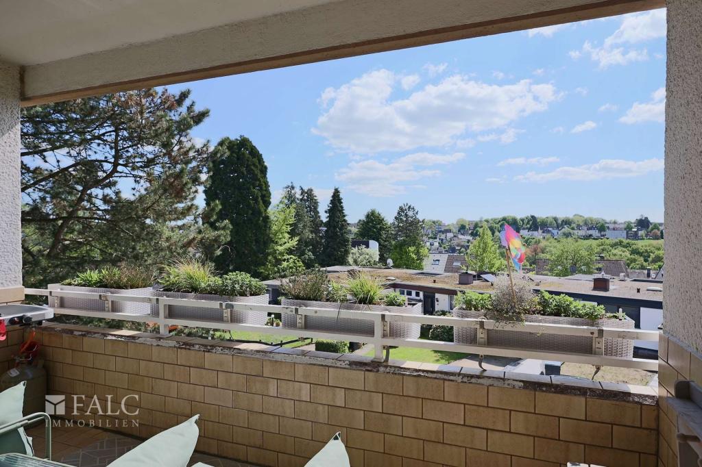 Ausblick Balkon