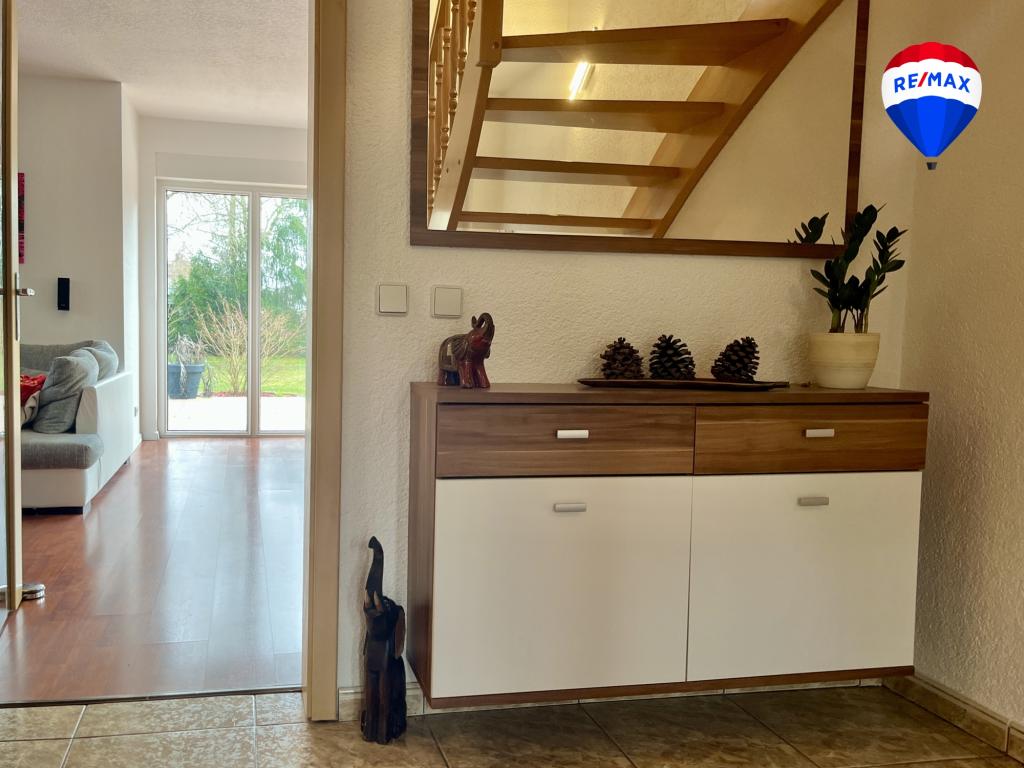 Blick ins Wohnzimmer