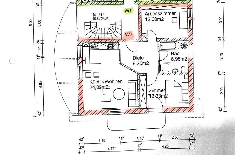 Helle 3 ZKB-Balkonwohnung in Untermeitingen - Photo 3