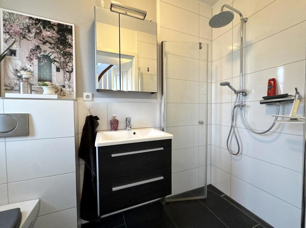 Badezimmer im Erdgeschoss