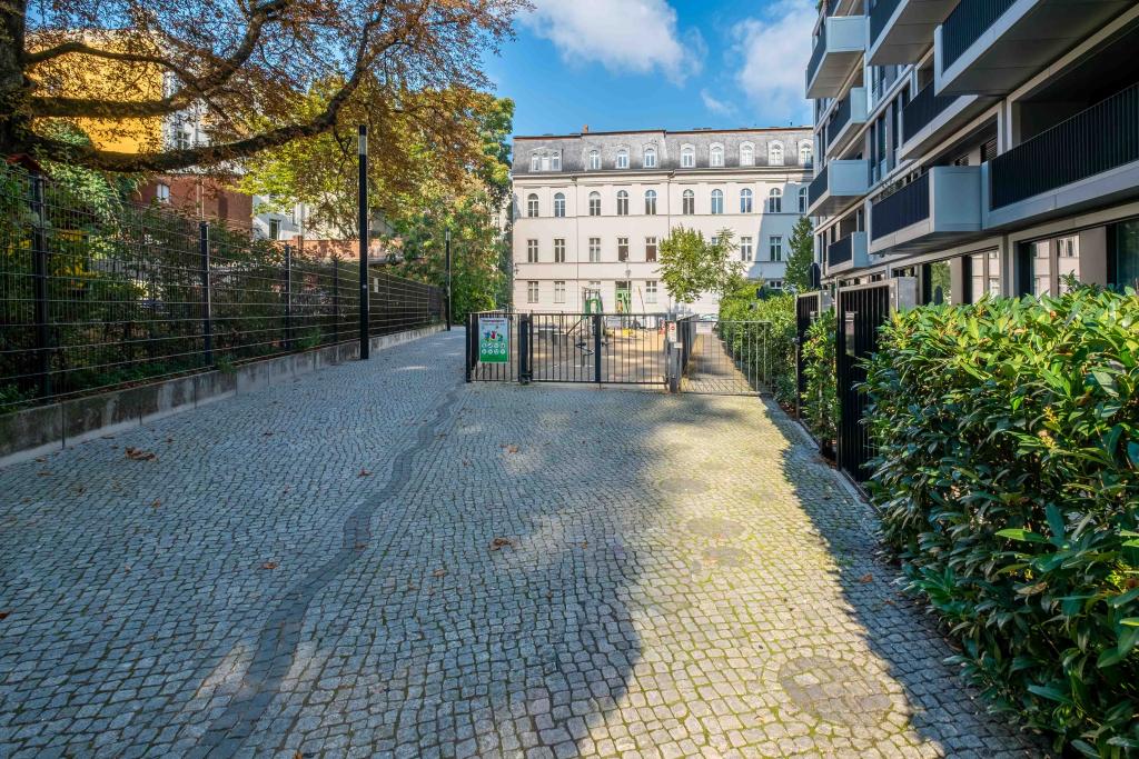 Szene hinter dem Objekt