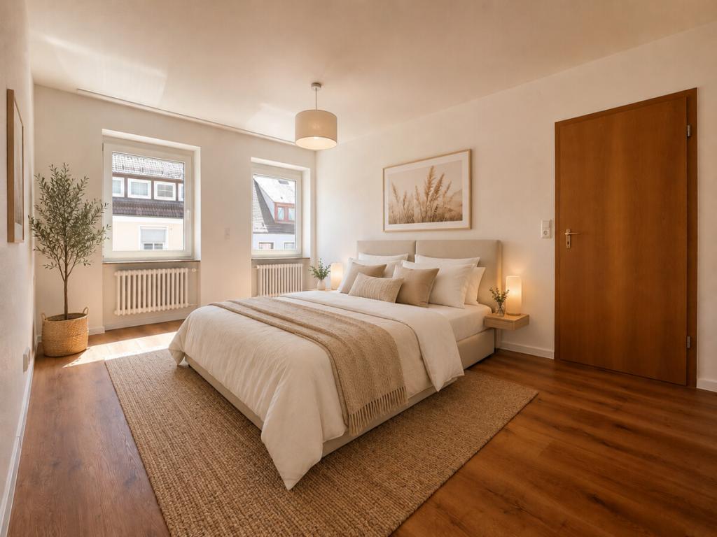 101 m² Erstbezug nach Sanierung Neue Küche | Loggia Innenstadt Crailsheim - Foto 5