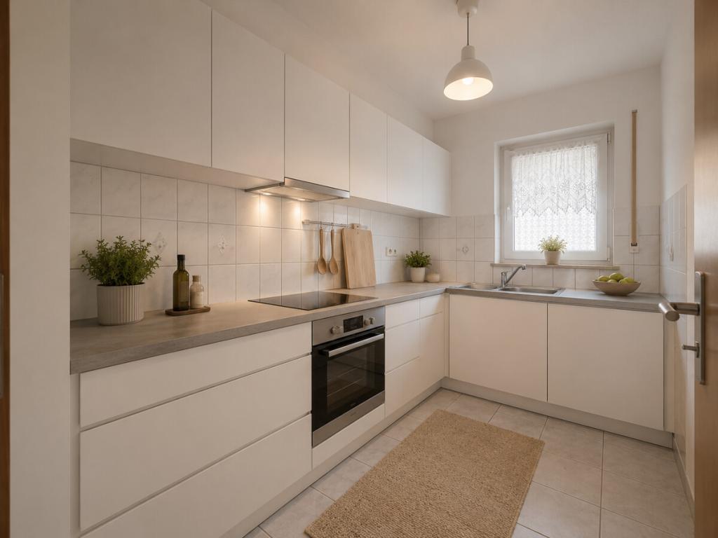 Frisch renovierte 2-Zimmer-Wohnung mit großem Balkon Einzug ab 01.07. möglich - Photo 4