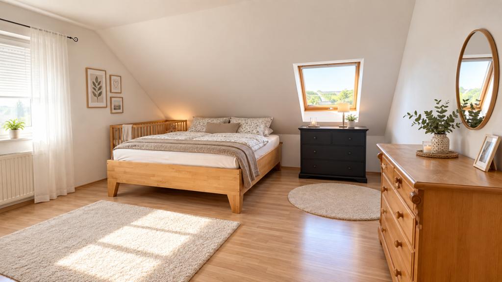 Wohnen im Grünen mit Wohlfühlcharakter – helle, gepflegte Whg. mit Balkon & Stellplatz in Udenheim - Photo 3