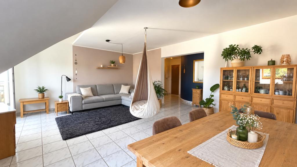 Wohnen im Grünen mit Wohlfühlcharakter – helle, gepflegte Whg. mit Balkon & Stellplatz in Udenheim - Photo 1