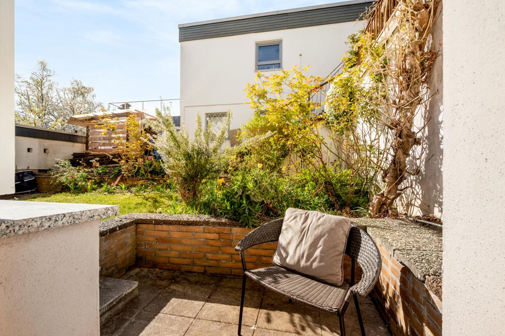 Kleine Terrasse Gartengeschoß